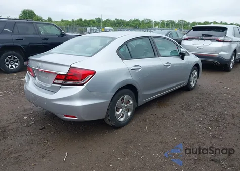 2015 Honda Civic Lx from USA, damaged, VIN 19XFB2F5XFE219020